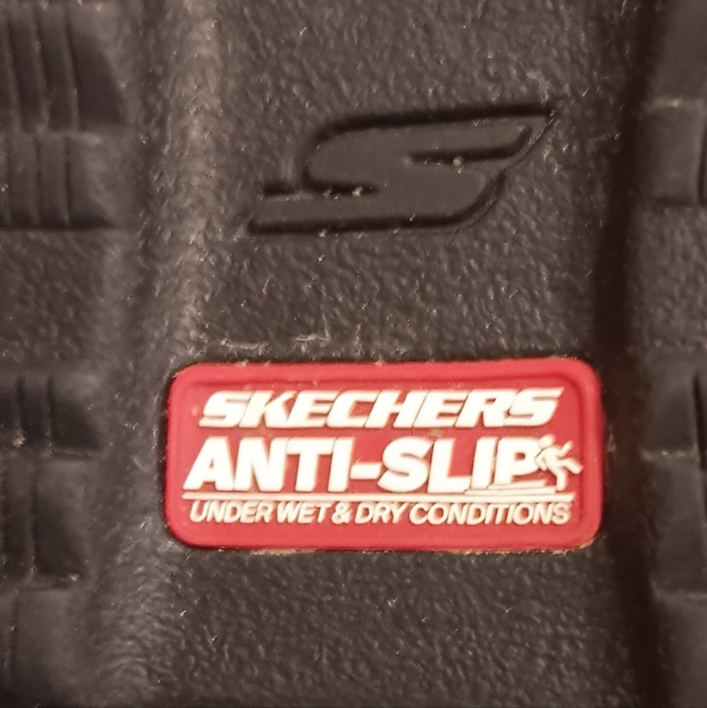 Skechers Men's Black Ultra GO Anti-skid Sz 9.5 - Picture 4 of 7